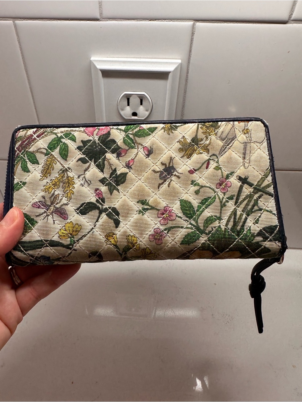 Gucci Zumi Floral Canvas Leather Horsebit Wallet - Picture 3 of 11